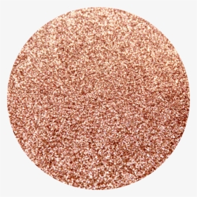 Glitter Png Images - Rose Gold Glitter Circle, Transparent Png, Transparent PNG