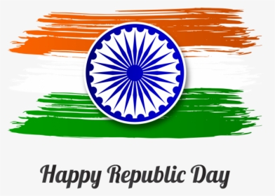 Happy Republic Day Transparent Png Free Download Searchpng - 70th Republic  Day Of India, Png Download , Transparent Png Image - PNGitem