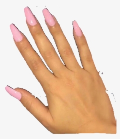 Hand With Nails Png, Transparent Png, Transparent PNG