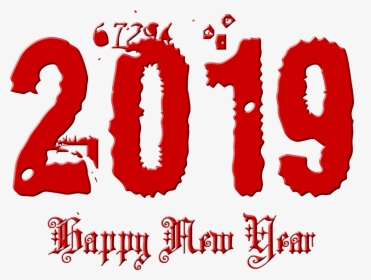 2019 Happy New Year, HD Png Download, Transparent PNG