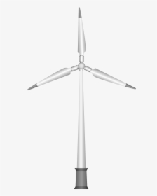Emoji Clipart Wind - Transparent Wind Turbine, HD Png Download, Transparent PNG