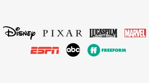 Company Logos From Disney, Pixar, Lucas Film, Marvel, - Walt Disney Company Logos, HD Png Download, Transparent PNG