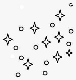 Stars, Nasa, Space, Light, Night, Sky, Decoration - Stars Clip Art Black And White, HD Png Download, Transparent PNG