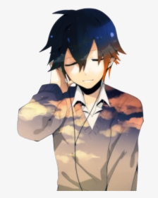 Cute Anime Wallpaper Boy, HD Png Download, Transparent PNG