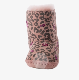 Baby Ugg Pink Leopard - Snow Boot, HD Png Download, Transparent PNG