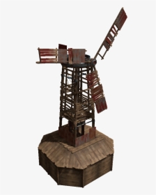 Rust - Scrap Windmill, HD Png Download, Transparent PNG