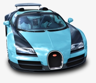 Blue Bugatti Veyron - Bugatti Car In America, HD Png Download, Transparent PNG