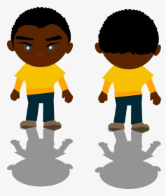 All Photo Png Clipart - Cartoon Black Boy, Transparent Png, Transparent PNG