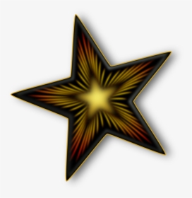 Dark Star Christmas Astronomy Sky - Cartoon Shining Star, HD Png Download, Transparent PNG