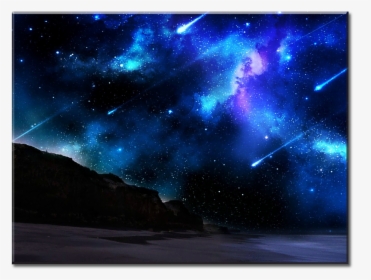 Anime Galaxy Background, HD Png Download, Transparent PNG