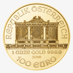 Austrian Mint - Gold University - Bullionstar - 1 Unze Wiener Philharmoniker Gold, HD Png Download, Transparent PNG