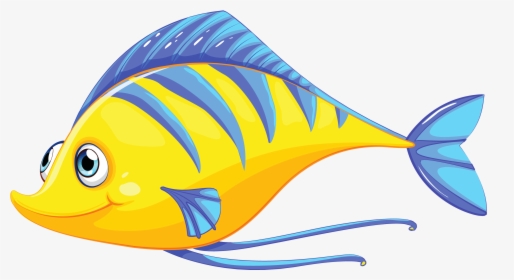 Fish Under The Sea Clipart, HD Png Download, Transparent PNG