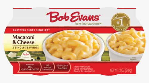 Bob Evans Macaroni And Cheese Two Singles - Bob Evans Mac And Cheese Cups, HD Png Download, Transparent PNG