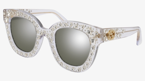 Gucci Sunglasses Png - Gucci Women's Sunglasses With Swarovski Crystals, Transparent Png, Transparent PNG