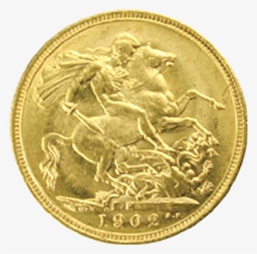 1 Oz Sovereign Gold Coin, HD Png Download, Transparent PNG