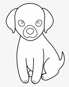 Black And White Puppy Dog House Clipart Uploaded By - Easy Simple Arrow Drawing, HD Png Download, Transparent PNG