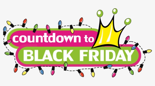 Friday Clipart - Countdown To Black Friday 2017, HD Png Download, Transparent PNG