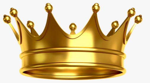 Crown Transparent Png - Gold Transparent Background Crown, Png Download, Transparent PNG
