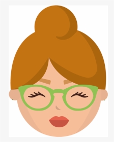 Face With Glasses Clipart, HD Png Download, Transparent PNG