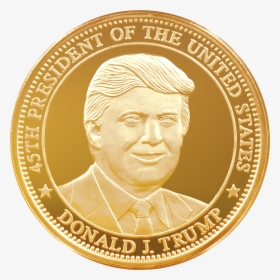 President Gold Freedom - Trump Gold Coin, HD Png Download, Transparent PNG
