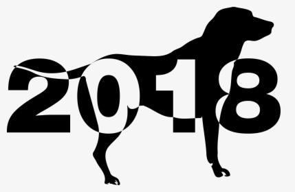 Clipart - Year Of The Dog Transparent, HD Png Download, Transparent PNG