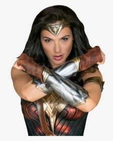 Wonder Woman Png Transparent Image - Wonder Woman Using Bracelets, Png Download, Transparent PNG