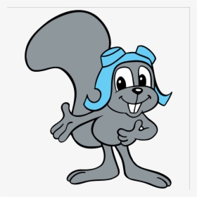 Friday Happy Hour - Rocky And Bullwinkle Squirrel, HD Png Download, Transparent PNG