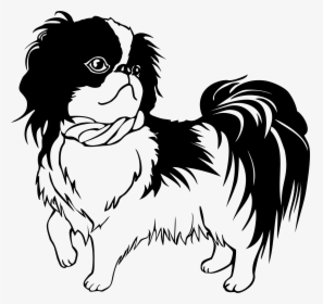 Transparent Dog Clipart Black And White - Shih Tzu Svg Free, HD Png Download, Transparent PNG