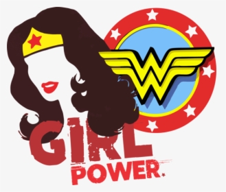 Superheroes Logo Wonder Woman , Png Download - Logo Wonder Woman Colors, Transparent Png, Transparent PNG
