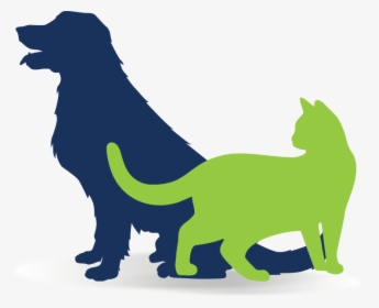 Transparent Cartoon Dog Bone Png - Transparent Background Dog Vector Silhouette, Png Download, Transparent PNG