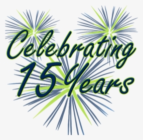 Happy Friday Spa Clipart , Png Download - 15 Year Anniversary, Transparent Png, Transparent PNG