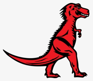 Logo T Rex Vector - Red T Rex Logo, HD Png Download, Transparent PNG