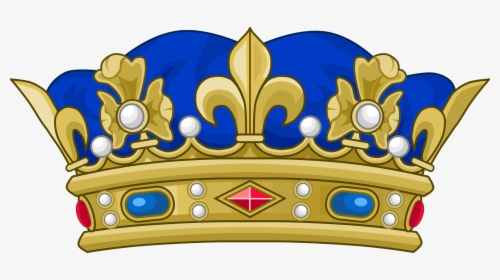 Crown Of A Prince Of The Blood Of France - Royal Prince Crown Clipart, HD Png Download, Transparent PNG
