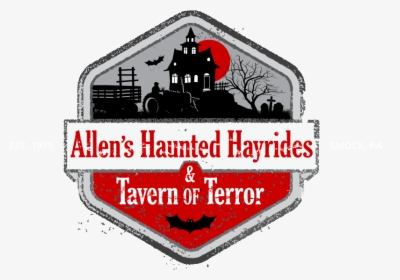 Hayride Haunted Attraction Halloween Corn Maze Pennsylvania - Allen's Haunted Hayride, HD Png Download, Transparent PNG