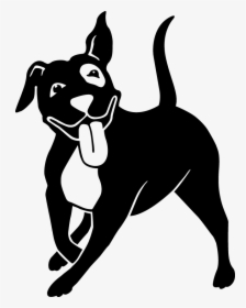 Dog Clipart Gsp - Dogs Png Black And White, Transparent Png, Transparent PNG