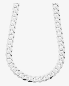Chain Transparent Silver - Chain Silver Necklace Png, Png Download, Transparent PNG