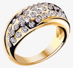 Necklace Clipart Man - Diamond Gold Ring Png, Transparent Png, Transparent PNG