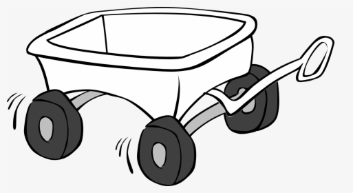 Red Wagon Clipart, HD Png Download, Transparent PNG