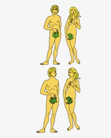 Adam & Eve , Png Download - Adam And Eve Png, Transparent Png, Transparent PNG