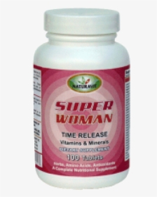 Super Woman Vitamins, HD Png Download, Transparent PNG