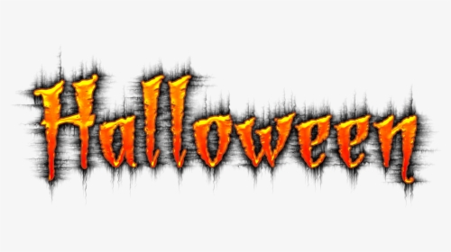 Halloween Word Hayride Clipart - Happy Halloween Clipart, HD Png Download, Transparent PNG