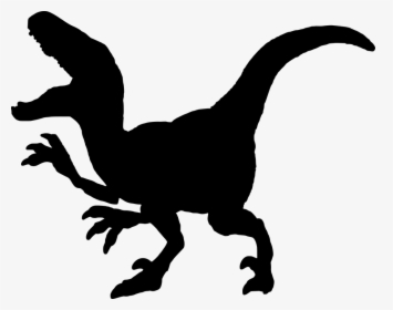 Velociraptor Silhouette, HD Png Download, Transparent PNG