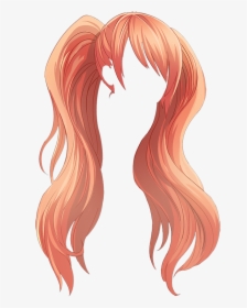 Anime Hair Png Images Transparent Anime Hair Image Download Pngitem - red anime girl hair roblox