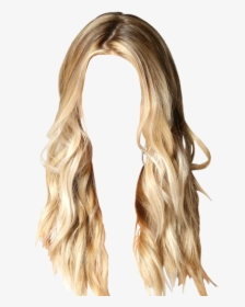 Long Blonde Hair Transparent, HD Png Download, Transparent PNG