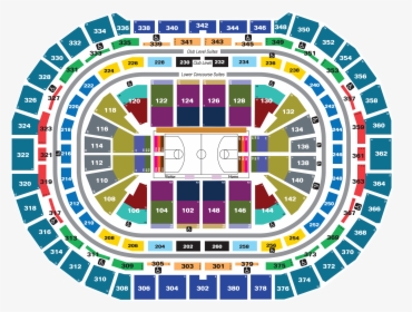 Nuggets Pepsi Center Seating Chart, HD Png Download, Transparent PNG