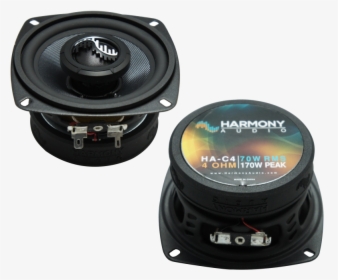 Harmony Audio Ha-c4 Car Stereo Carbon Series 170 Watt - Subwoofer, HD Png Download, Transparent PNG