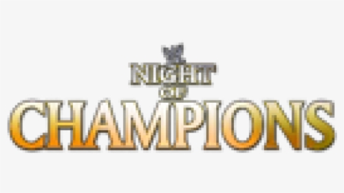 Night Of Champions 2012 Logo, HD Png Download, Transparent PNG