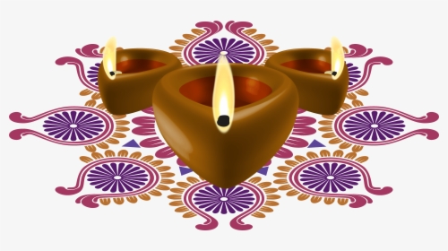 Diya Png Photo Background - Transparent Diwali Png, Png Download, Transparent PNG