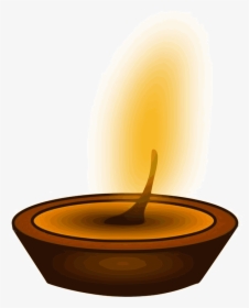 Transparent Diya Clipart , Png Download - Tea Light Candle Vector Png, Png Download, Transparent PNG