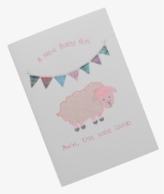 Birth Congratulations Girl Wee Lamb - Sheep, HD Png Download, Transparent PNG